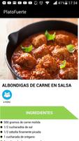 Recetas Plato Fuerte Affiche