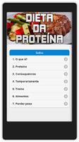 Dieta da Proteina: emagrecer پوسٹر