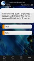 Quiz for Ghostbusters Movies capture d'écran 1
