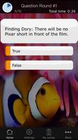 Quiz for Finding Dory & Nemo capture d'écran 1