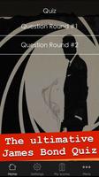 Quiz App for James Bond 007 plakat