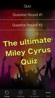 Quiz for Miley Cyrus پوسٹر