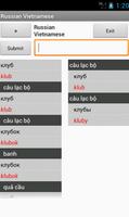 Russian Vietnamese Dictionary الملصق