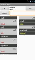 Russian Urdu Dictionary ポスター