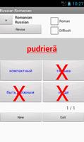 Russian Romanian Dictionary 스크린샷 1