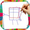 How to Draw Spongebob tutorial APK