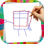 How to Draw Spongebob tutorial