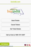 Bus India Mobile App Affiche