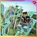 Roller coaster maps for minecraft pe APK
