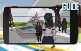 Guide Yandere sim High School پوسٹر