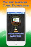 Online Aadhar Card Download poster