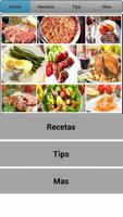 Recetas Fáciles Plakat