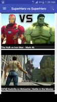 SuperHero VS SuperHero plakat