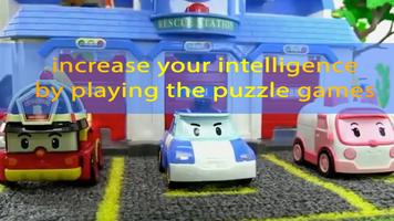 Poli Rescue Cars Puzzle Affiche
