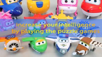 Super Wings Jett Puzzle ảnh chụp màn hình 1