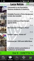 برنامه‌نما Lucca Notizie عکس از صفحه