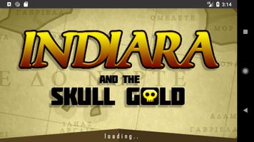 Indiara and the Skull Gold Affiche