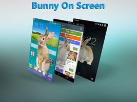 Bunny on Screen Affiche