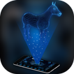 Hologram Horse 3D Joke