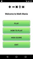 Math Mania Cartaz