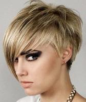 Haircut for a photo for women like a cascade اسکرین شاٹ 2