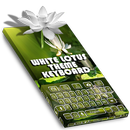 White Lotus Keyboard Theme APK