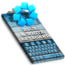 Blue White Keyboard APK