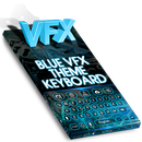 Keyboard Theme Blue Vfx APK