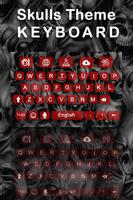 Skull Keyboard تصوير الشاشة 1