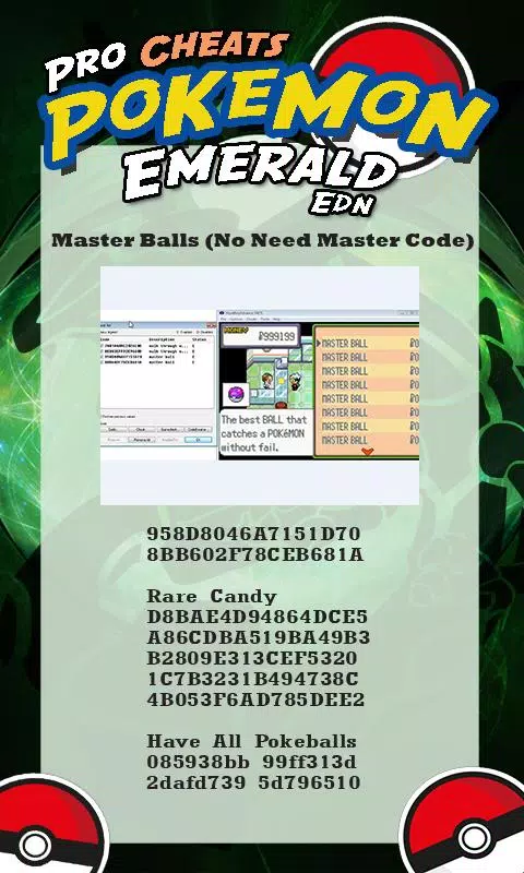 Master Ball Cheat in Pokemon Emerald - All You Want to Know