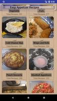 Easy Appetizer Recipes Poster