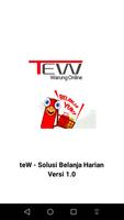 teW - Solusi Belanja Sayur Online पोस्टर