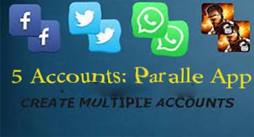 5 Accounts: Paralle App capture d'écran 2