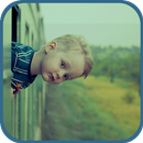 Cute boy with train theme APK