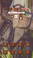 Basket on Bicycle poster