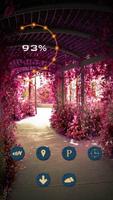 برنامه‌نما Deep Pink Flower in Garden عکس از صفحه