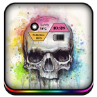 White Skull theme icono