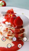 Tempting strawberry cake theme screenshot 1