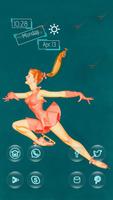 Poster Jumping Girl