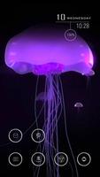 Pale Purple Jellyfish in Ocean capture d'écran 1
