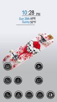 Skeleton Skate Affiche