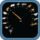 Speedometer Made by Animals آئیکن