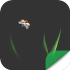 Transparent Flame Butterfly icon