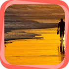 Walk along the Golden Beach icon
