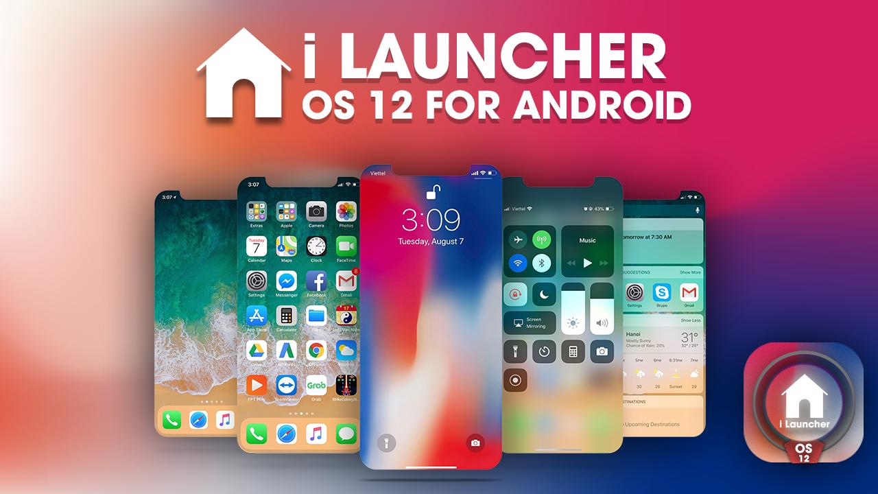 Launcher iPhone untuk Android Terbaik 3 iPhone Launcher Android Ringan i Launcher OS12