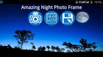 Amazing Night Photo Frame постер