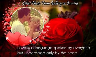 Love You Photo Frame poster