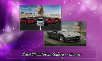 Car Photo Frame plakat