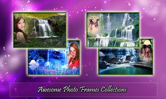 Beautiful Waterfall Photo Frame Ekran Görüntüsü 2