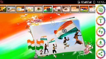 Republic Day Photo Frame captura de pantalla 1